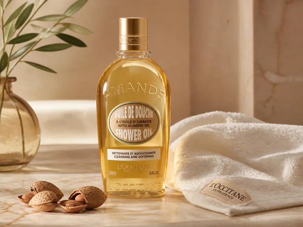 Óleo Hidratante de Banho Amande Sublime da L'Occitane en Provence